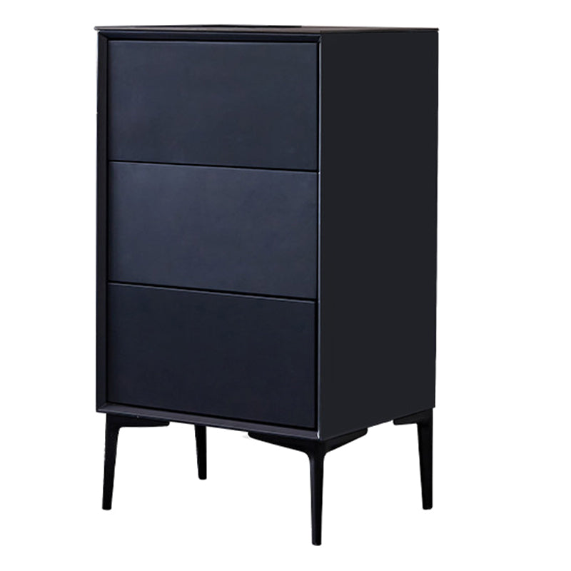 Solid Wood Modern Storage Chest Vertical Dresser without Mirror