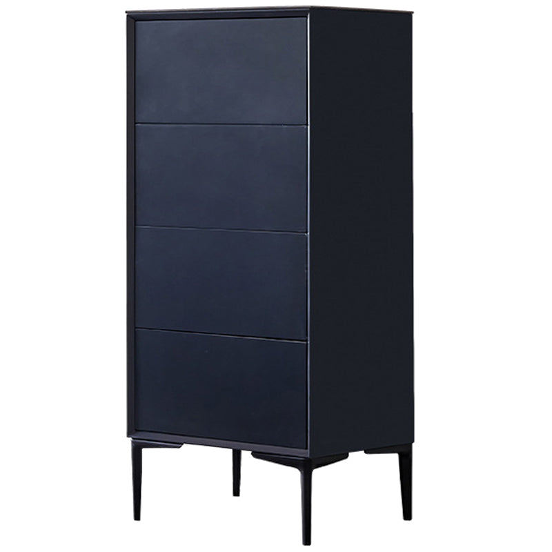 Solid Wood Modern Storage Chest Vertical Dresser without Mirror