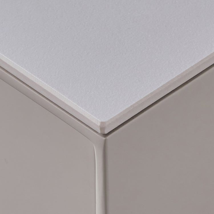 Solid Wood Modern Storage Chest Vertical Dresser without Mirror