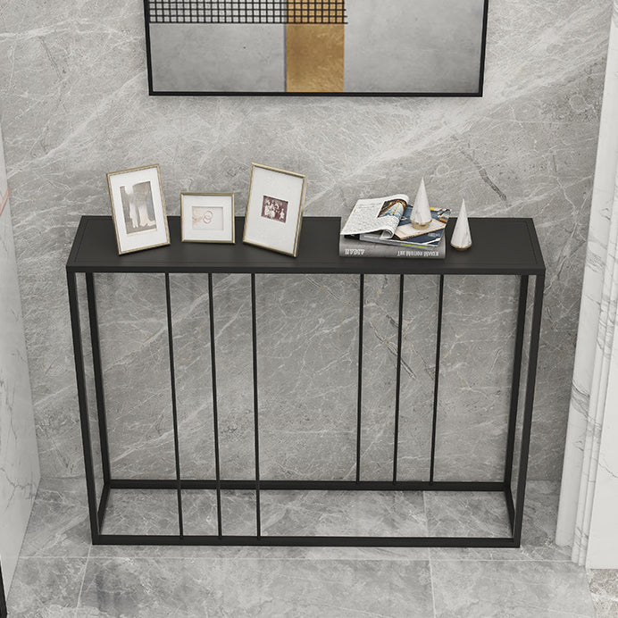 Modern Rectangle Console Table 31.5-inch Tall Iron Accent Table