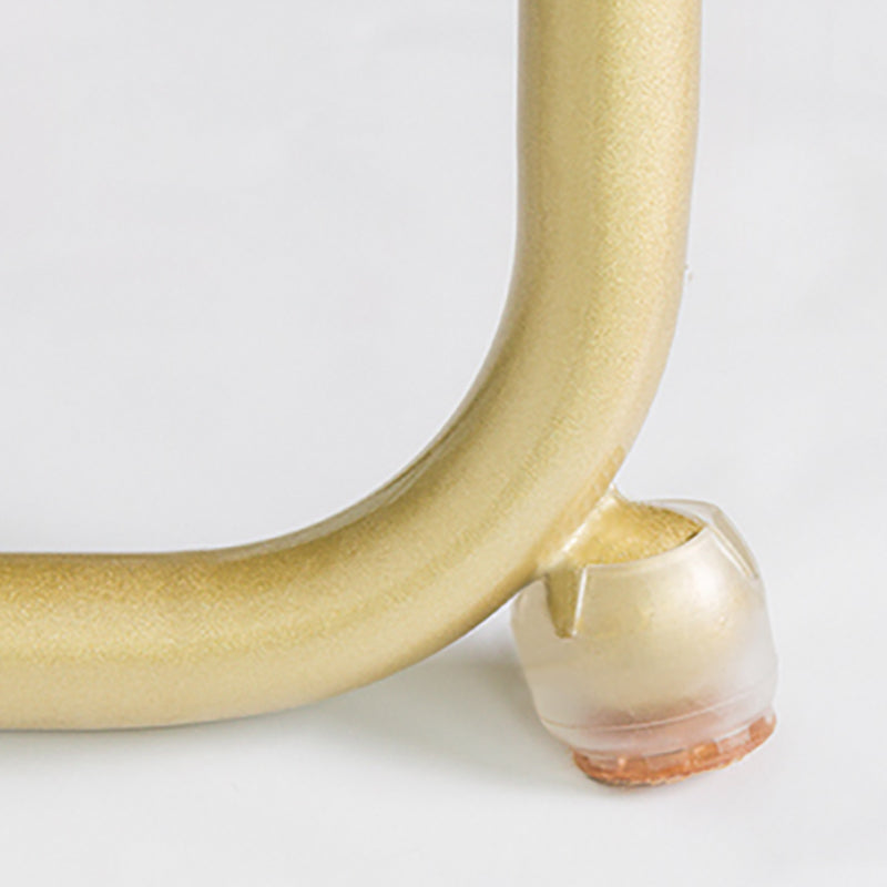 Contemporary Standard Metal Bookcase Closed Back Bookshelf with Rectangular Shelves