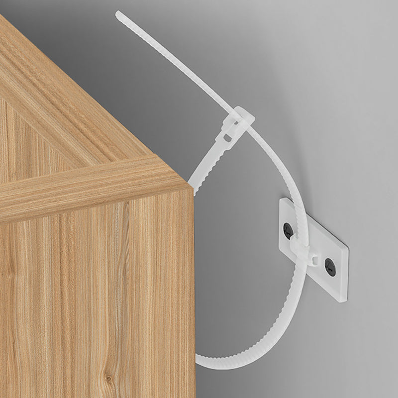 Engineered Wood Shelf Bookcase Standard Modern Bookshelf with Closed Back