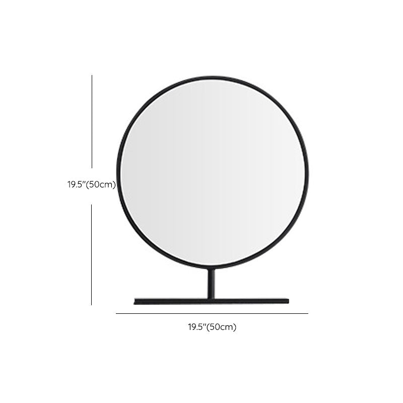 Grey Wooden Vanity Set with Mirror and Drawers Make-up Vanity