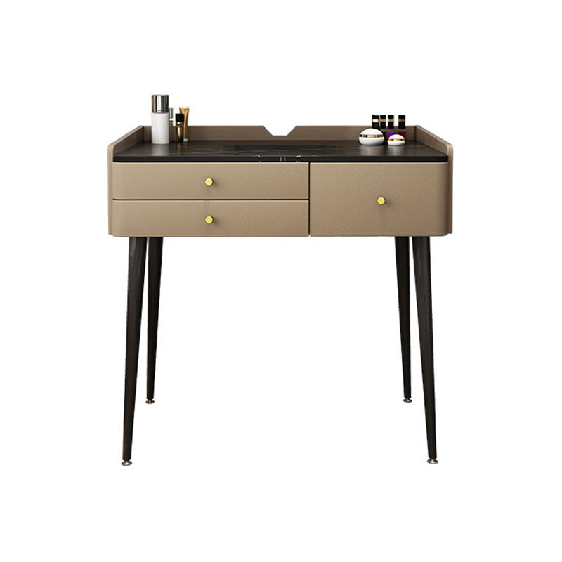 Make-up Vanity With 3 Drawer with Makeup Table and Stool Contemporary