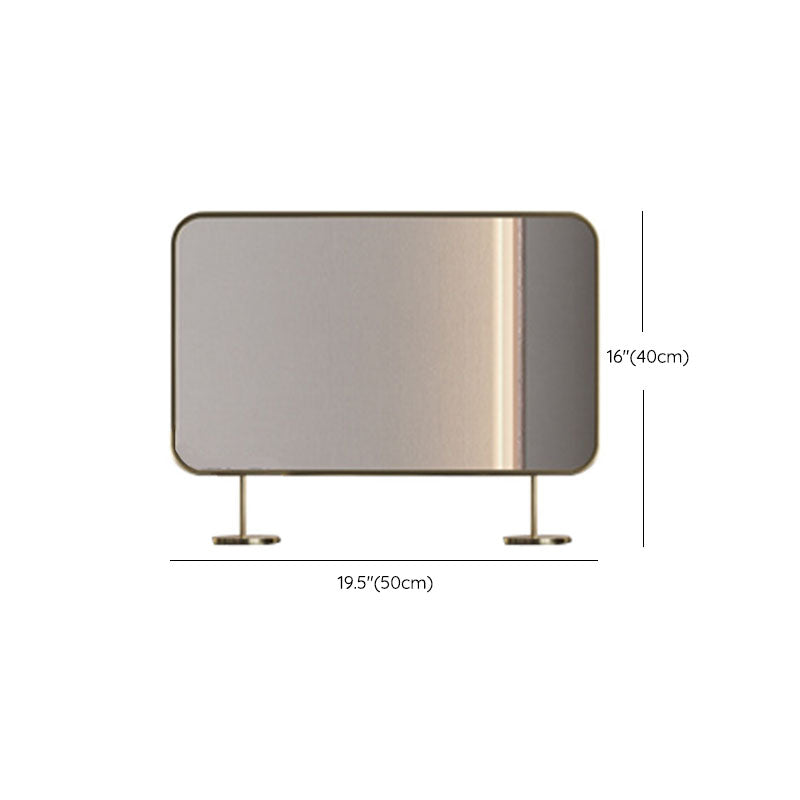 Contemporary Bedroom with Makeup Table and Stool Double Drawers Make-up Vanity