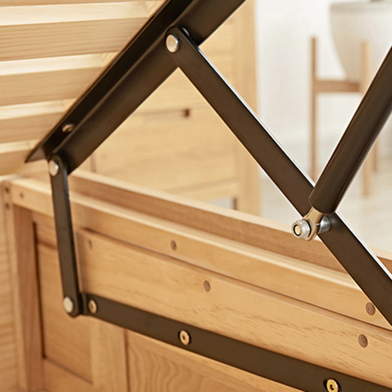 Modern & Contemporary Standard Bed White Bed Frame with Headboard