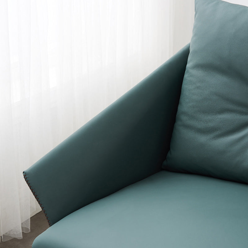 32.68" Long Flared Arms Chair 4-Star Leg Accent Armchair for Living Room