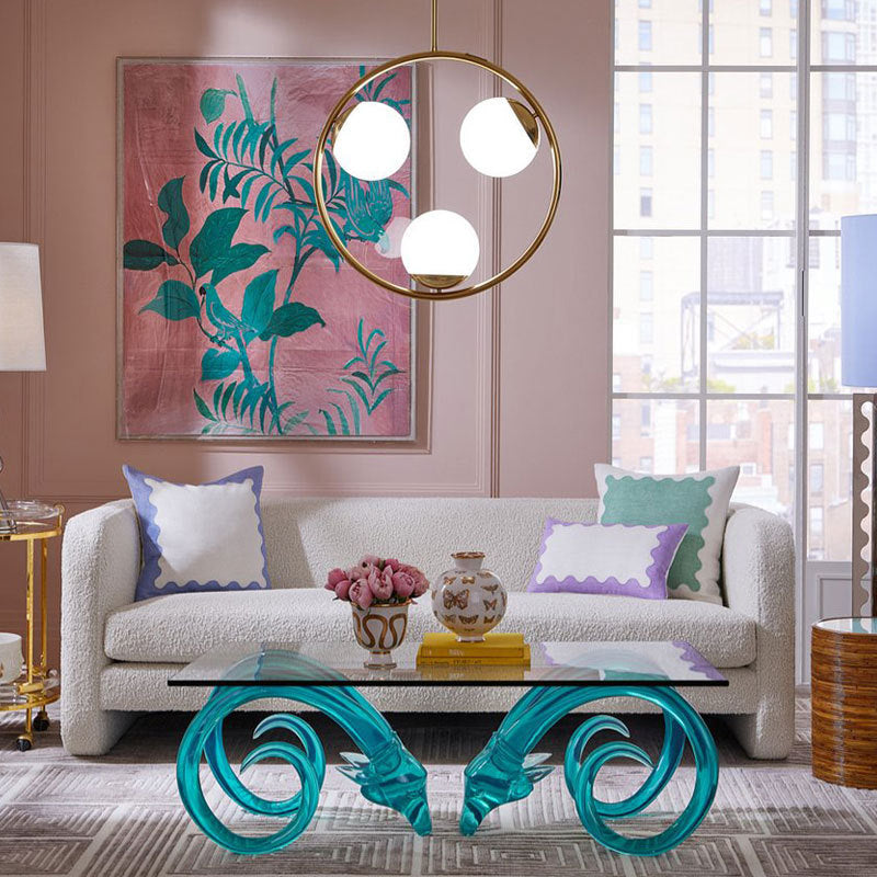 Contemporary Velvet Tuxedo Arm Sofa Loose Back Settee for Living Room