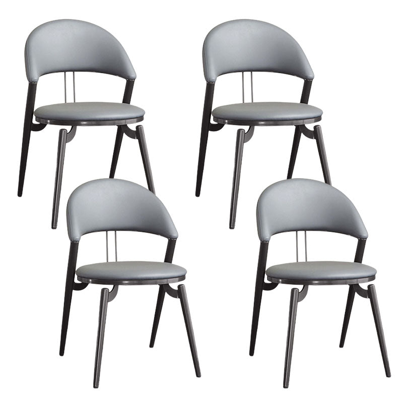 Open Back Side Chair Industrial Dining Room Chair for Dining Room