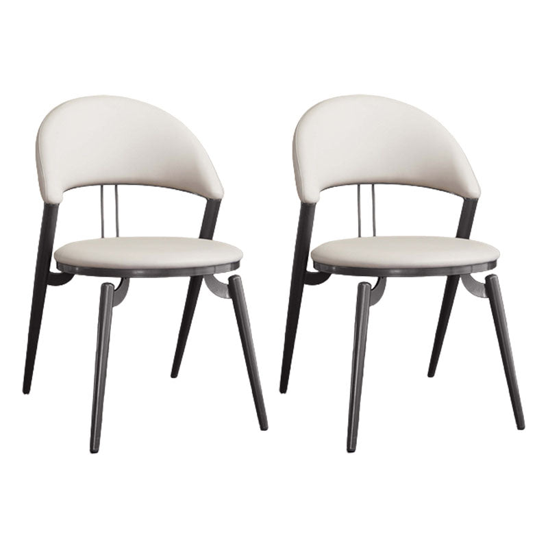 Open Back Side Chair Industrial Dining Room Chair for Dining Room