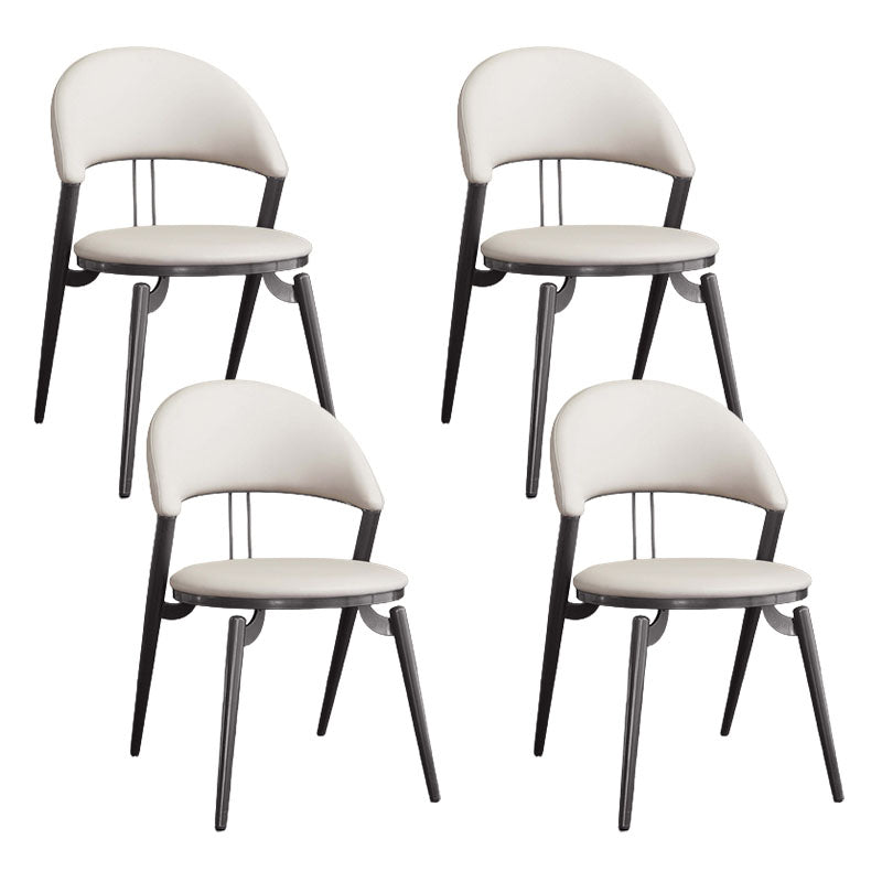 Open Back Side Chair Industrial Dining Room Chair for Dining Room