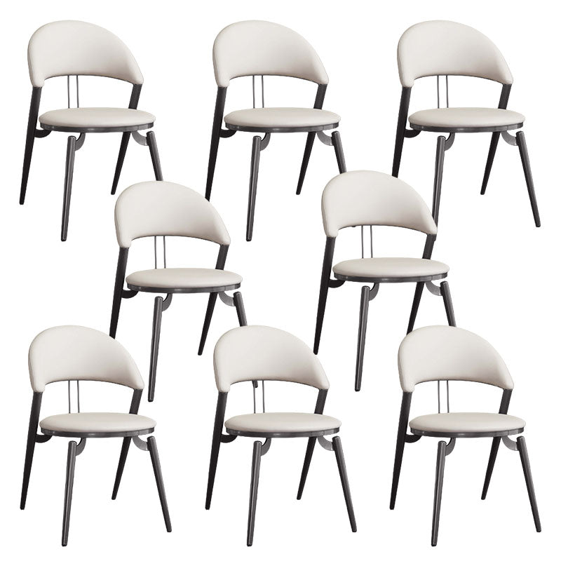 Open Back Side Chair Industrial Dining Room Chair for Dining Room