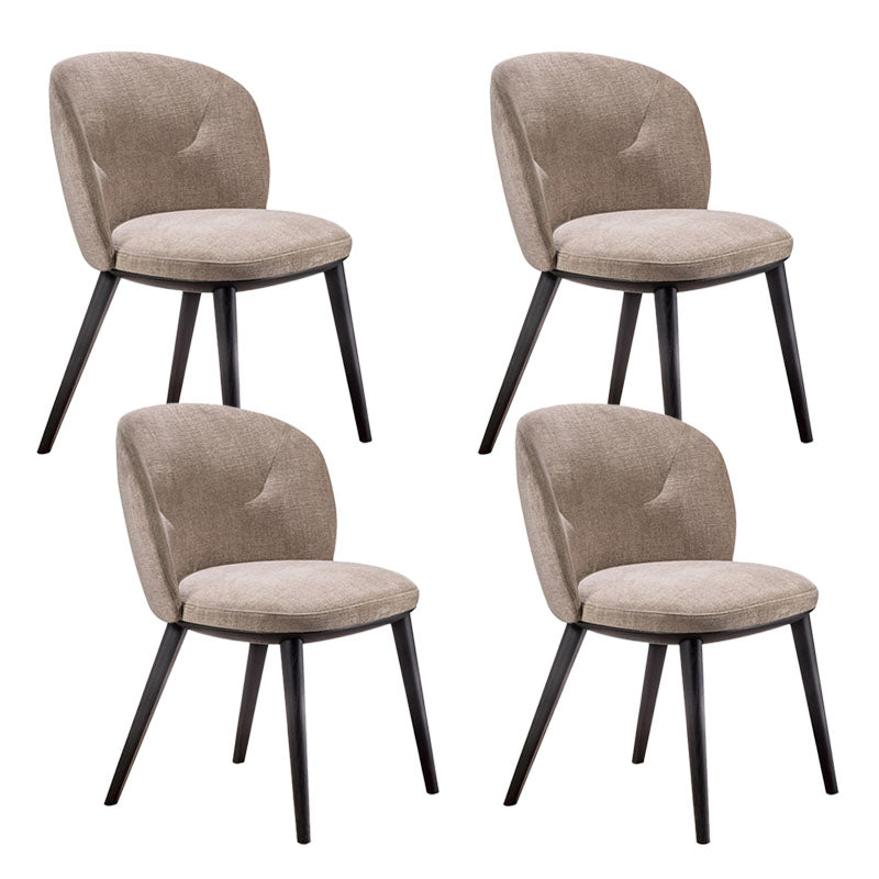 Parsons Side Chair Contemporary Wood Kitchen Dining Side Chair