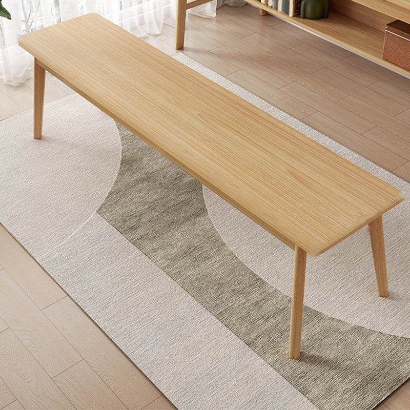 Modern Engineered Wood Seating Bench 17.7" Height Bench with Legs