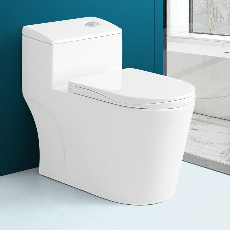 Modern Siphon Jet Toilet Bowl One Piece Bidet Toilet with Seat for Bathroom