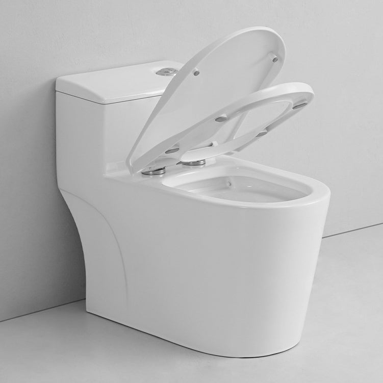 Modern Siphon Jet Toilet Bowl One Piece Bidet Toilet with Seat for Bathroom