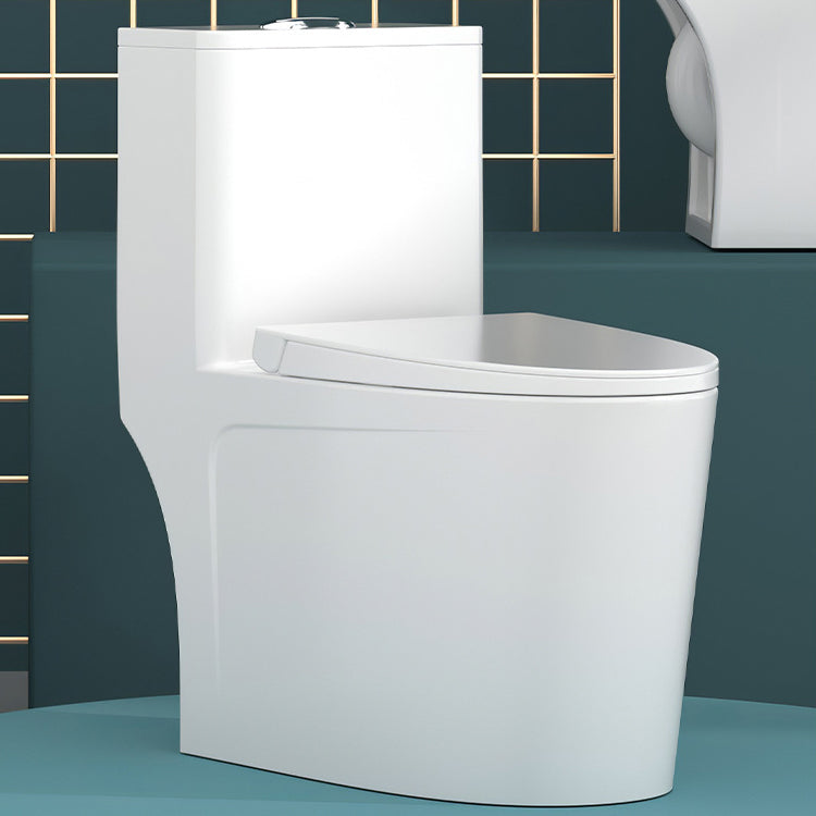 Modern Siphon Jet Toilet Bowl White Bidet Toilet with Seat for Bathroom