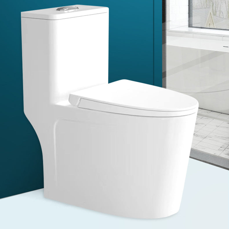 Modern Siphon Jet Toilet Bowl White Bidet Toilet with Seat for Bathroom