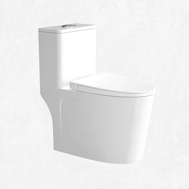 Modern Siphon Jet Toilet Bowl White Bidet Toilet with Seat for Bathroom