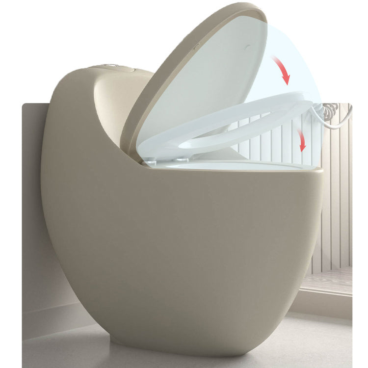 Siphon Jet Flush Toilet Floor Mounted All-In-One Urine Toilet