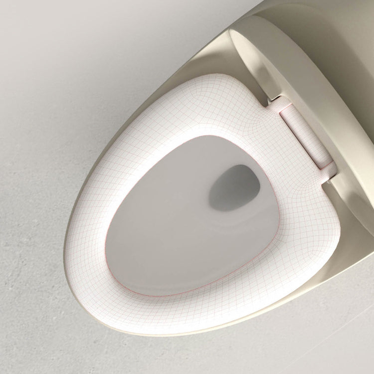 Siphon Jet Flush Toilet Floor Mounted All-In-One Urine Toilet