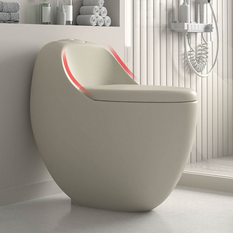 Siphon Jet Flush Toilet Floor Mounted All-In-One Urine Toilet