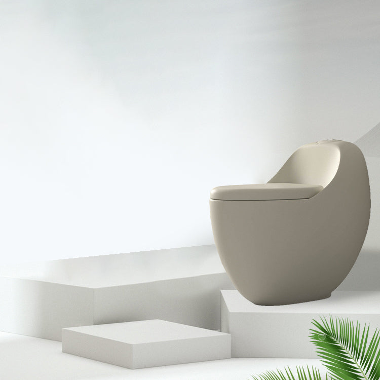 Siphon Jet Flush Toilet Floor Mounted All-In-One Urine Toilet