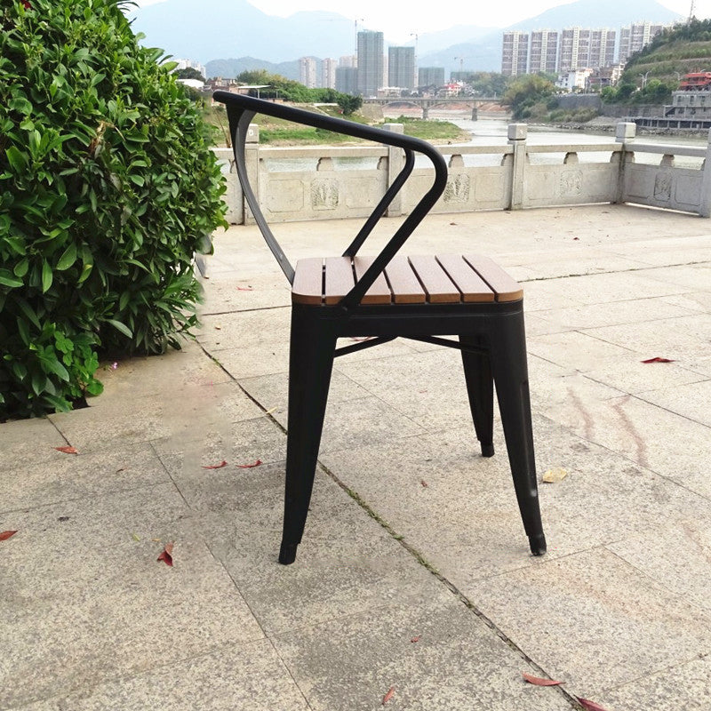 Modern Metal Dining Set 1/3/7 Piece Reclaimed Wood Dining Table Set