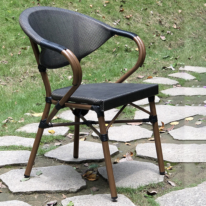 Modern Tempered Glass Dining Table Set 1/5 Pieces Dining Table Set for Outdoor