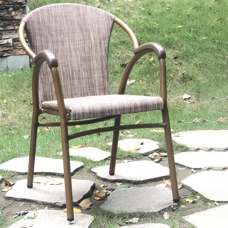 Modern Tempered Glass Dining Table Set 1/5 Pieces Dining Table Set for Outdoor