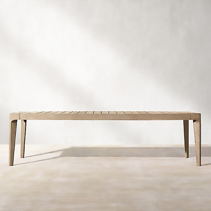 Bohemian Style Solid Wood Dining Table Set 1/7 Pieces Dining Table Set for Outdoor