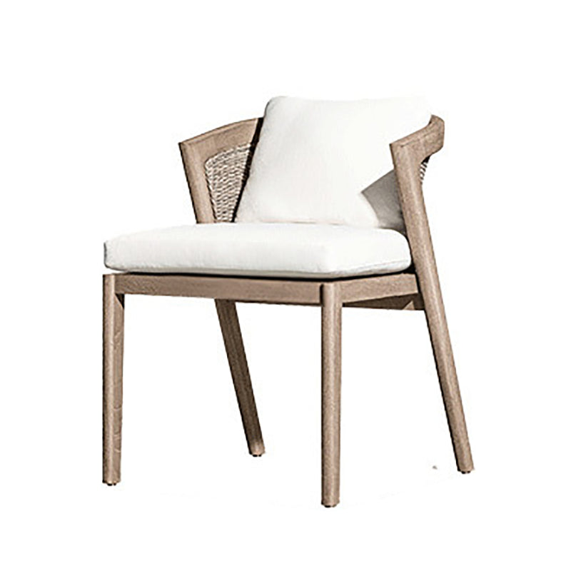 Bohemian Style Solid Wood Dining Table Set 1/7 Pieces Dining Table Set for Outdoor