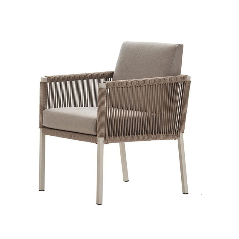 Boho Wood Dining Set 1/3/5 Pieces Rectangular Dining Table Set for Outdoor