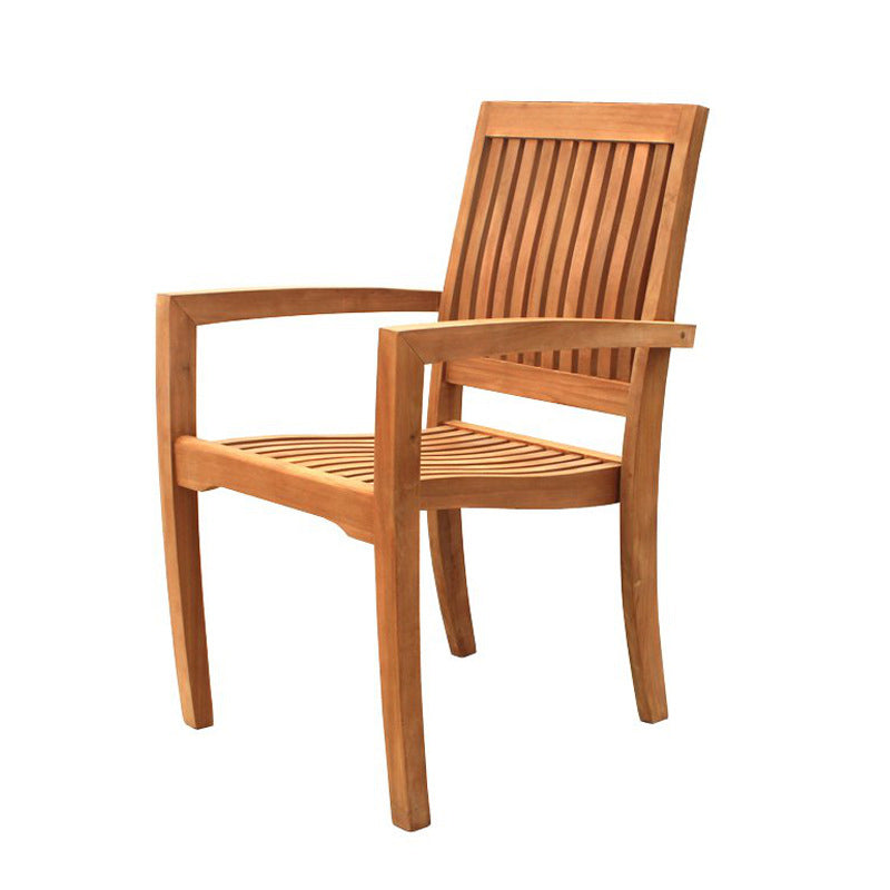 Bohemian Style Solid Wood Dining Table Set 1/5/7 Pieces Dining Table Set for Outdoor