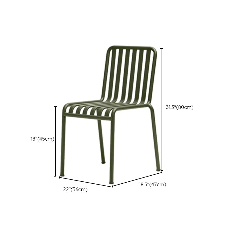 Modern Metal Dining Set 1/3 Piece Round Dining Table Set for Outdoor