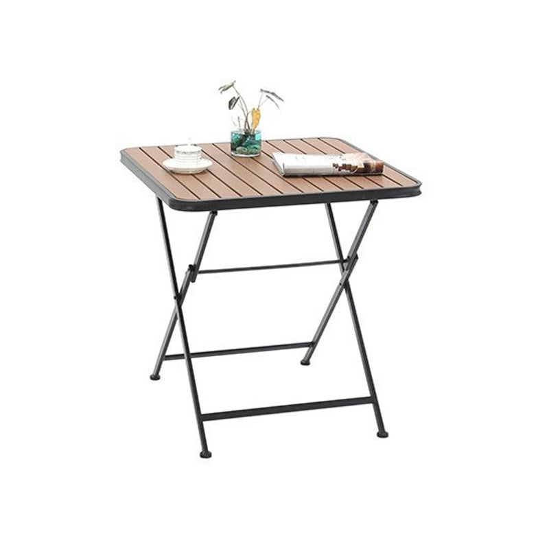 Modern Metal Dining Set 1/3 Pieces Reclaimed Wood Dining Table Set