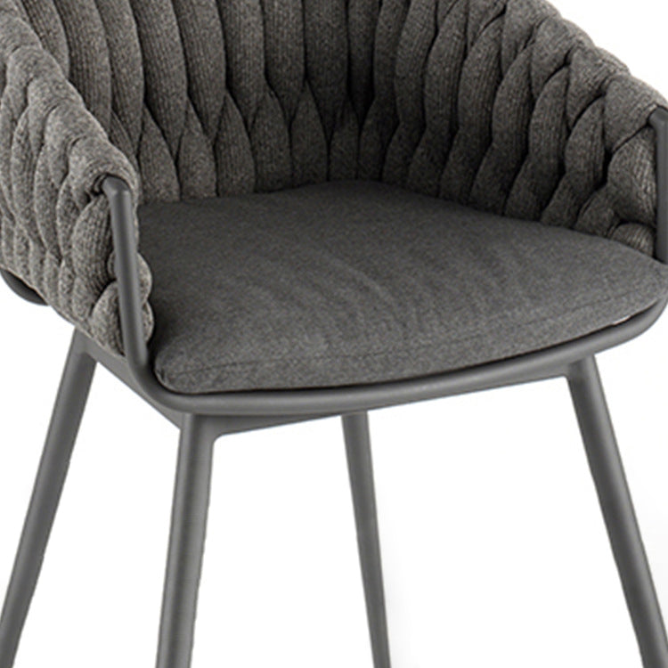 Modern Dining Table Set with Metal Base 1/7 Pieces Dining Table Set for Outdoor