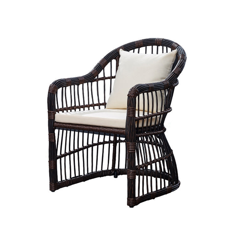 Modern Tempered Glass Dining Table Set 1/2/4/5 Pieces Dining Table Set for Outdoor