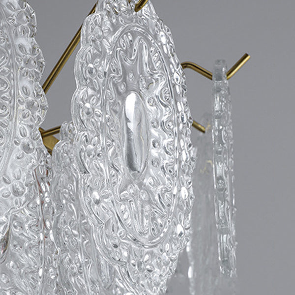 Contemporary Glass Ceiling Lamp Creative Flush Mount Light Fixture