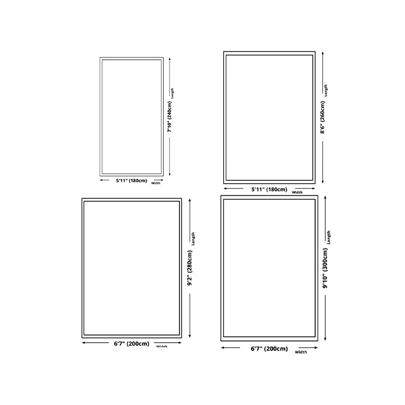 Modern Dark Gray Rug Abstract Graphic Polyester Rug Washable for Drawing Room