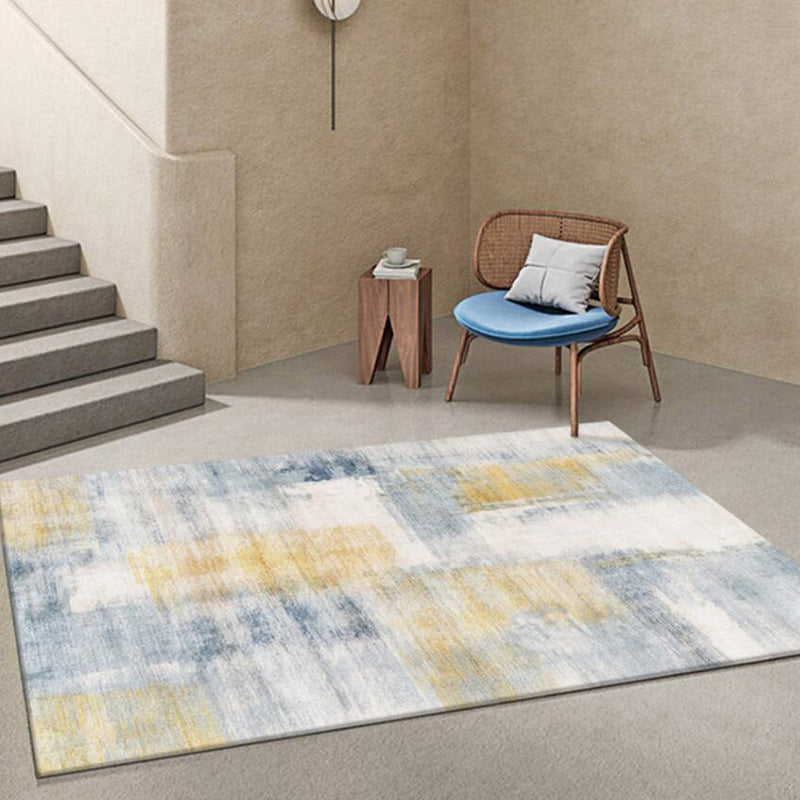 Modern Carpet Polyester Graphic Carpet Washable Carpet for Home Decor