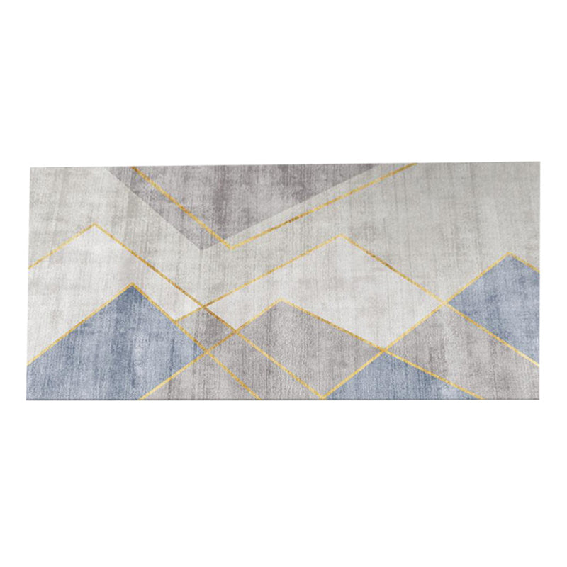 Modern Carpet Polyester Graphic Carpet Washable Carpet for Home Decor