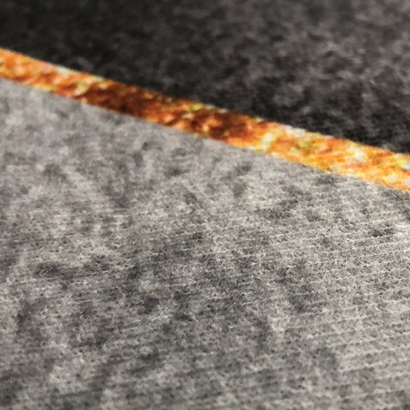 Brown Modern Rug Polyester Line Rug Washable Rug for Bedroom