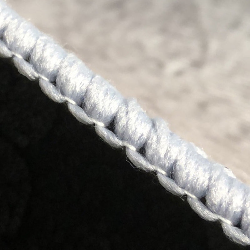 Brown Modern Rug Polyester Line Rug Washable Rug for Bedroom