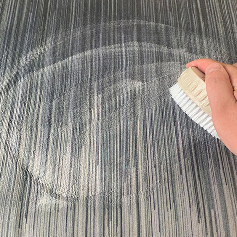 Light Gray Rug Polyester Color Piece Indoor Rug Washable Rug for Bedroom