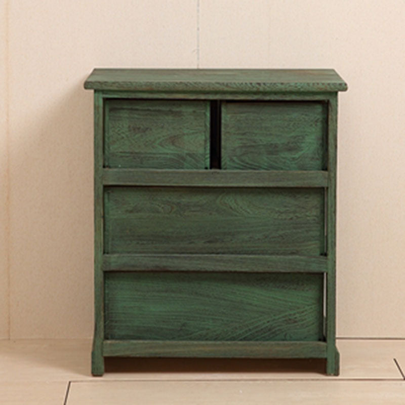 Nautical Bedroom 12" Wide Storage Chest Wooden Vertical Chest with Drawers