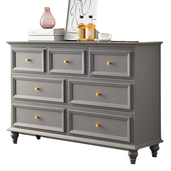 Contemporary 13.7" Wide Storage Chest 6 Soft-Close Drawers Chest
