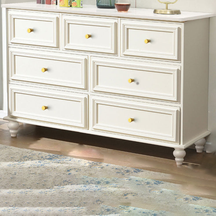 Contemporary 13.7" Wide Storage Chest 6 Soft-Close Drawers Chest
