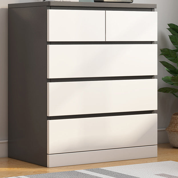 Wood Modern Storage Chest Dresser Vertical Dresser without Mirror