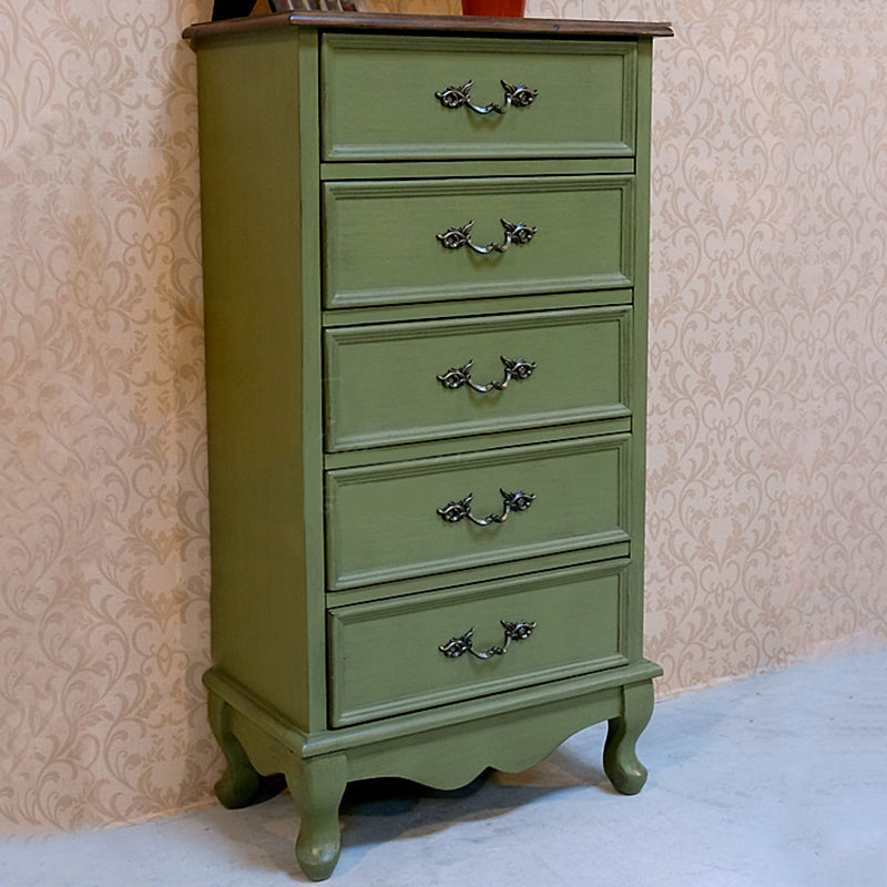 Bedroom Storage Chest Wooden Nautical Vertical Chest with Drawers